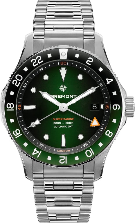 Bremont Bremont Supermarine 300M GMT, 'Tundra' Green