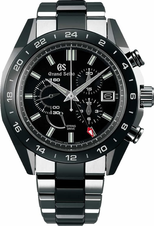 Grand Seiko Pre-Owned Grand Seiko Sport Collection Spring Drive Chronograph GMT