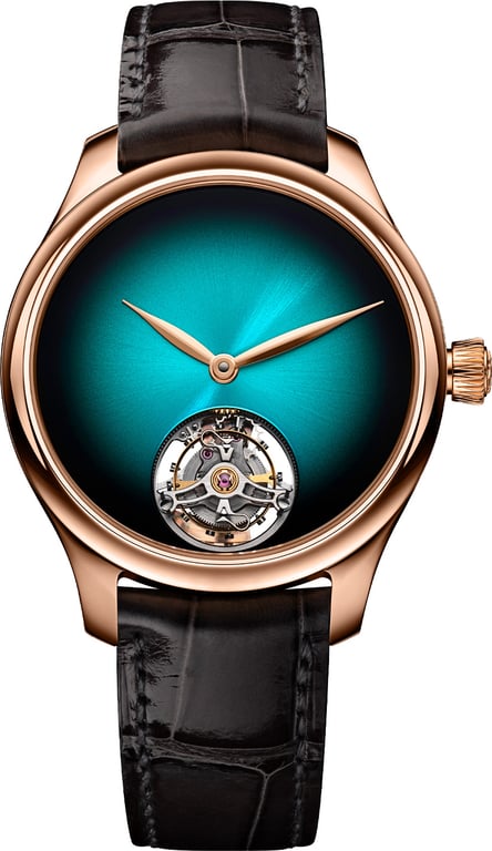H Moser Cie H. Moser & Cie. Endeavor Tourbillon Blue Lagoon