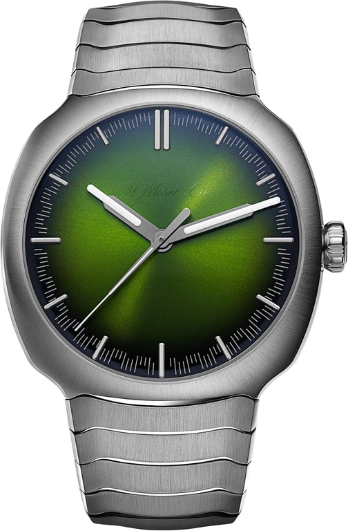 H Moser Cie H. Moser & Cie. Streamliner Centre Seconds Matrix Green