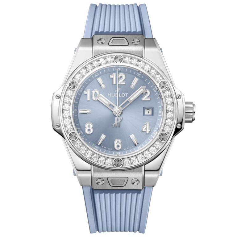 Hublot Hublot Big Bang One Click Steel Coal Blue Diamonds