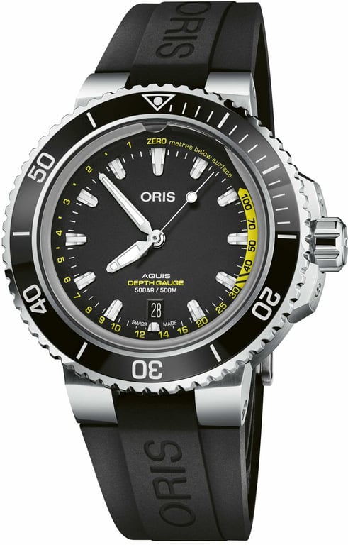 Oris Pre-Owned Oris Aquis Depth Gauge