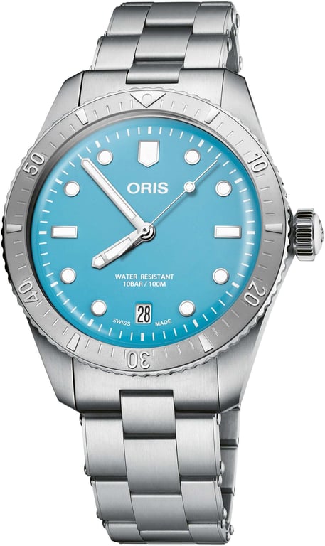 Oris Pre-Owned Sale Oris Divers Sixty-Five "Cotton Candy"