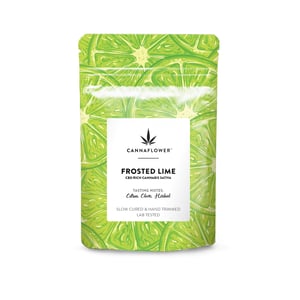 Cannaflower Frosted Lime Bag – CBD hemp flower buds