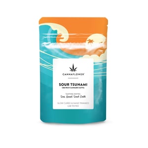 Cannaflower Sour Tsunami – CBD hemp flower buds