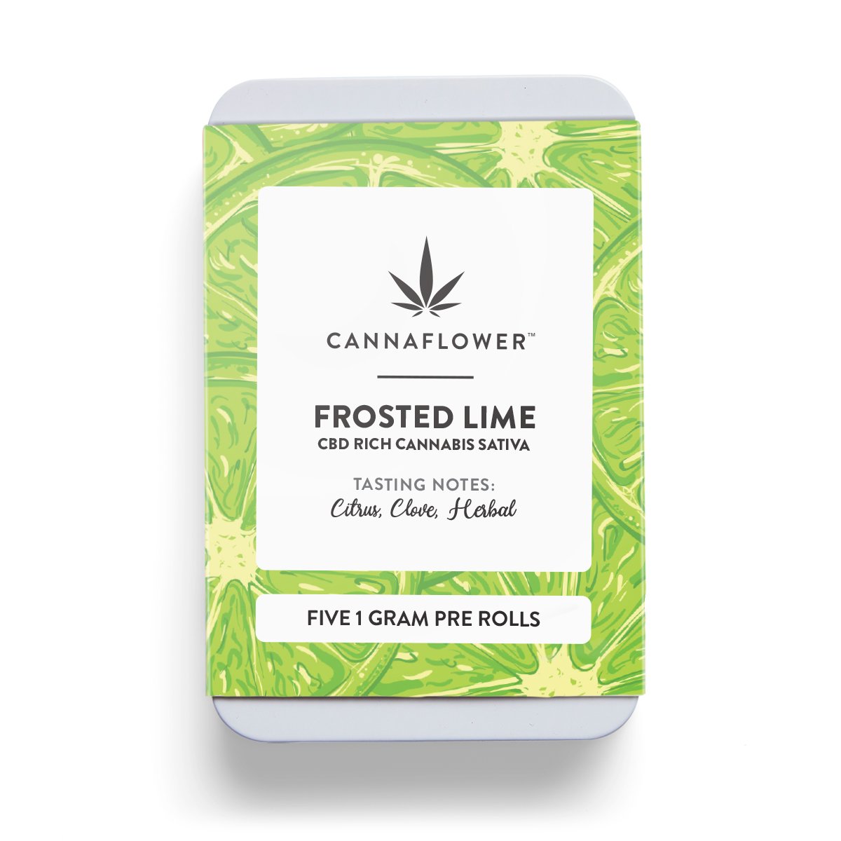 Cannaflower Frosted Lime 5 Pack – CBD hemp flower buds