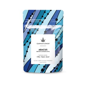 Cannaflower Abacus Bag – CBD hemp flower buds