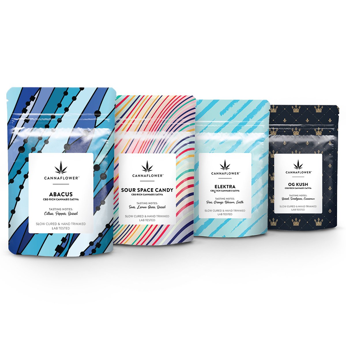 Cannaflower Taster's Menu – CBD hemp flower buds