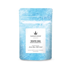 Cannaflower White CBG – CBD hemp flower buds