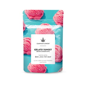 Cannaflower Gelato Sunset – CBD hemp flower buds