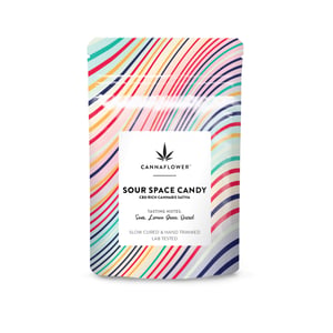 Cannaflower Sour Space Candy – CBD hemp flower buds
