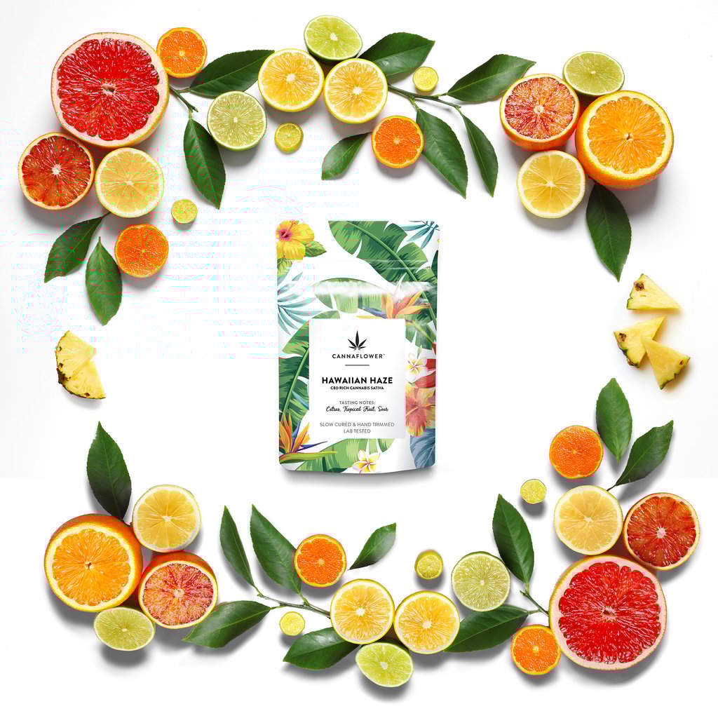 Cannaflower Hawaiian Haze – CBD hemp flower buds
