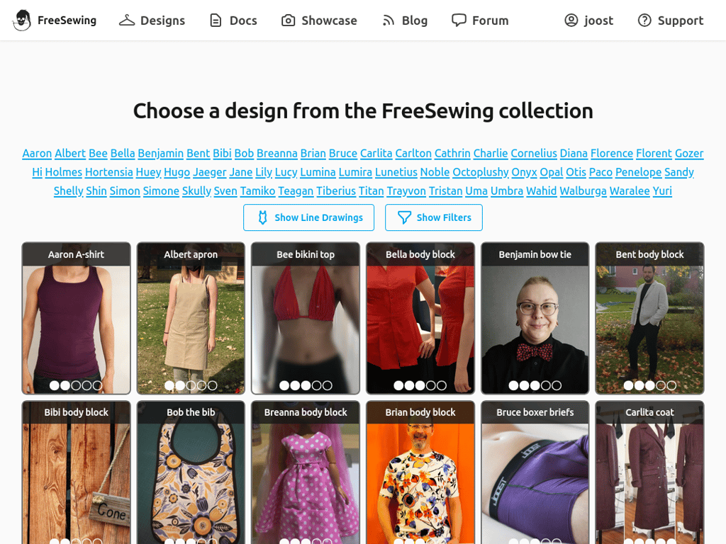 A screenshot of the FreeSewing Editor in draft
|
||||
view