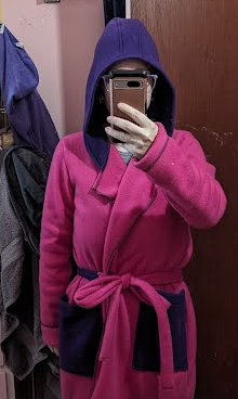Yuri robe, now with pockets