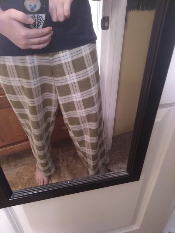 Pajama pants made from the Paco pattern