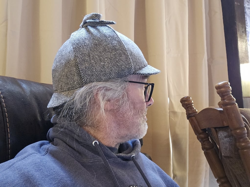 Finished hat on danmc