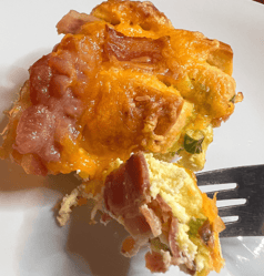 Bacon, Egg And Cheese Breakfast Casserole - This Old Baker