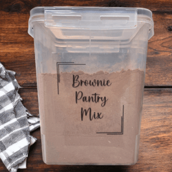 Brownie Pantry Mix
