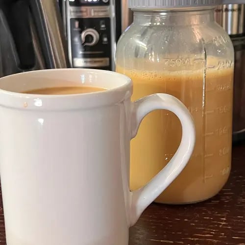 Salted Caramel Coffee Creamer 1 Salted Caramel Coffee Creamer