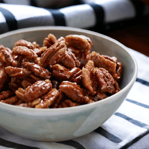 Easy Candied Pecans