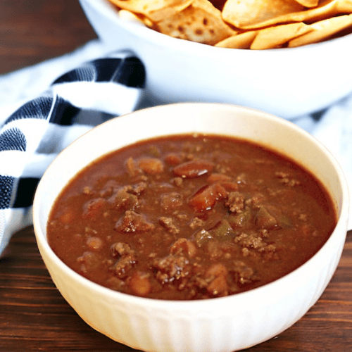 Copycat Wendy’s Chili