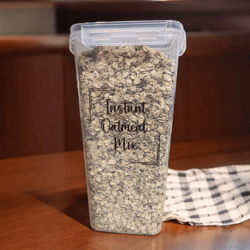 Instant Oatmeal Pantry Mix 2 Instant Oatmeal Pantry