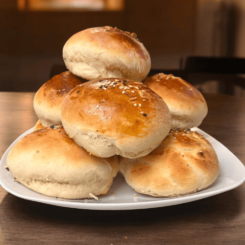 40-Minute Hamburger Buns (Gluten Free Included Below)