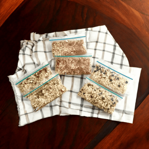 Homemade Instant Oatmeal Packets