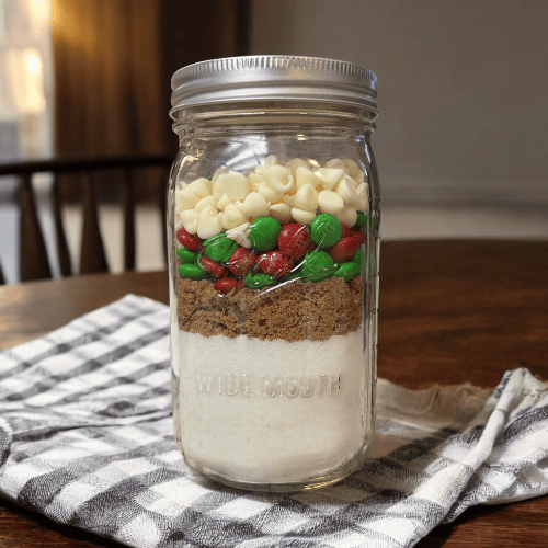 Mason Jar Christmas Cookies