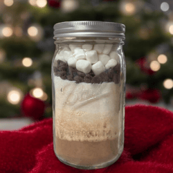 mason jar hot cocoa