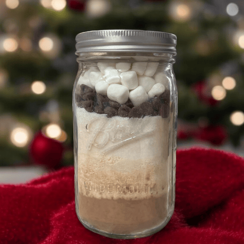 Mason Jar Hot Cocoa