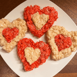Valentine's Day Rice Krispie Hearts 2 Valentines Day Rice Krispie Hearts