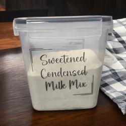 Sweetened Condensed Milk Mix