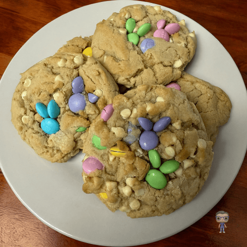 Easter M&M Bunny Cookies