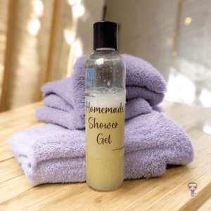 homemade shower gel