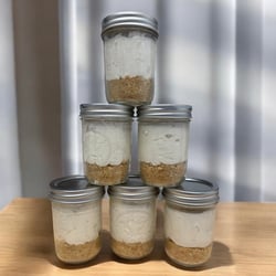 Delicious No-Bake Mason Jar Cheesecake 2 No-bake mason jar cheesecake
