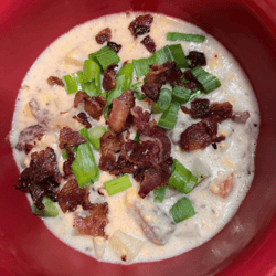 bacon cheeseburger soup