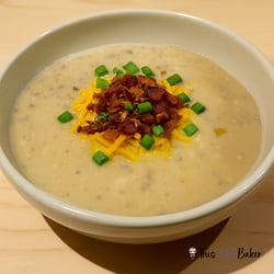 Crockpot Loaded Baked Potato Soup 2 crockpot loaded baked potato soup