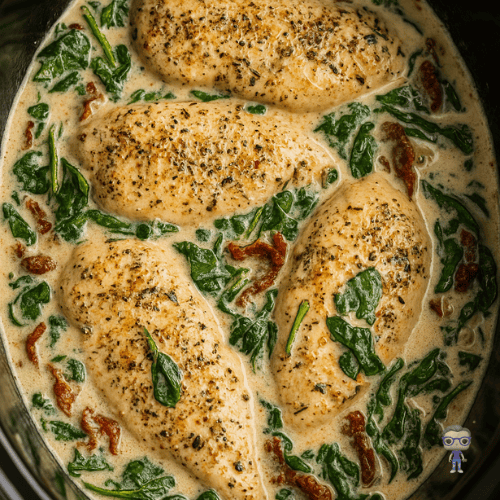 Crockpot Tuscan Chicken
