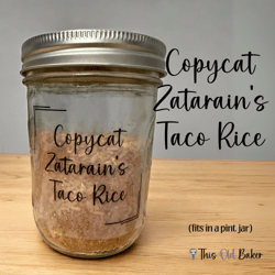 Copycat Zatarain’s Taco Rice 2 copycat zatarain's taco rice