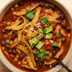 Crockpot Chicken Tortilla Soup