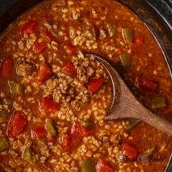 Crockpot Stuffed Pepper Soup 2 crockpot stuffed pepper soup