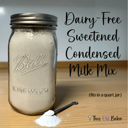 Dairy-Free Sweetened Condensed Milk Mix