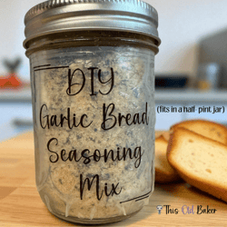 DIY Garlic Bread Seasoning Mix 2 diy garlic bread seasoning mix