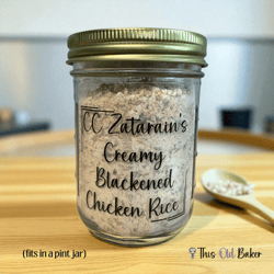 Copycat Zatarain's Creamy Blackened Chicken Rice Mix 2 Copycat Zatarain’s Creamy Blackened Chicken Rice Mix