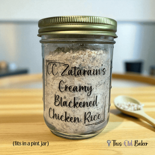 Copycat Zatarain’s Creamy Blackened Chicken Rice Mix