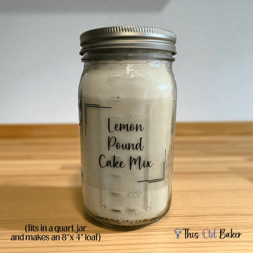 Lemon Pound Cake Mix