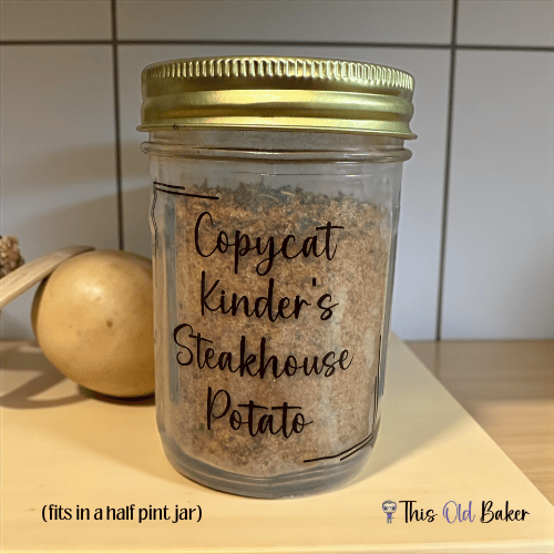 Copycat Kinder’s Steakhouse Potato Seasoning