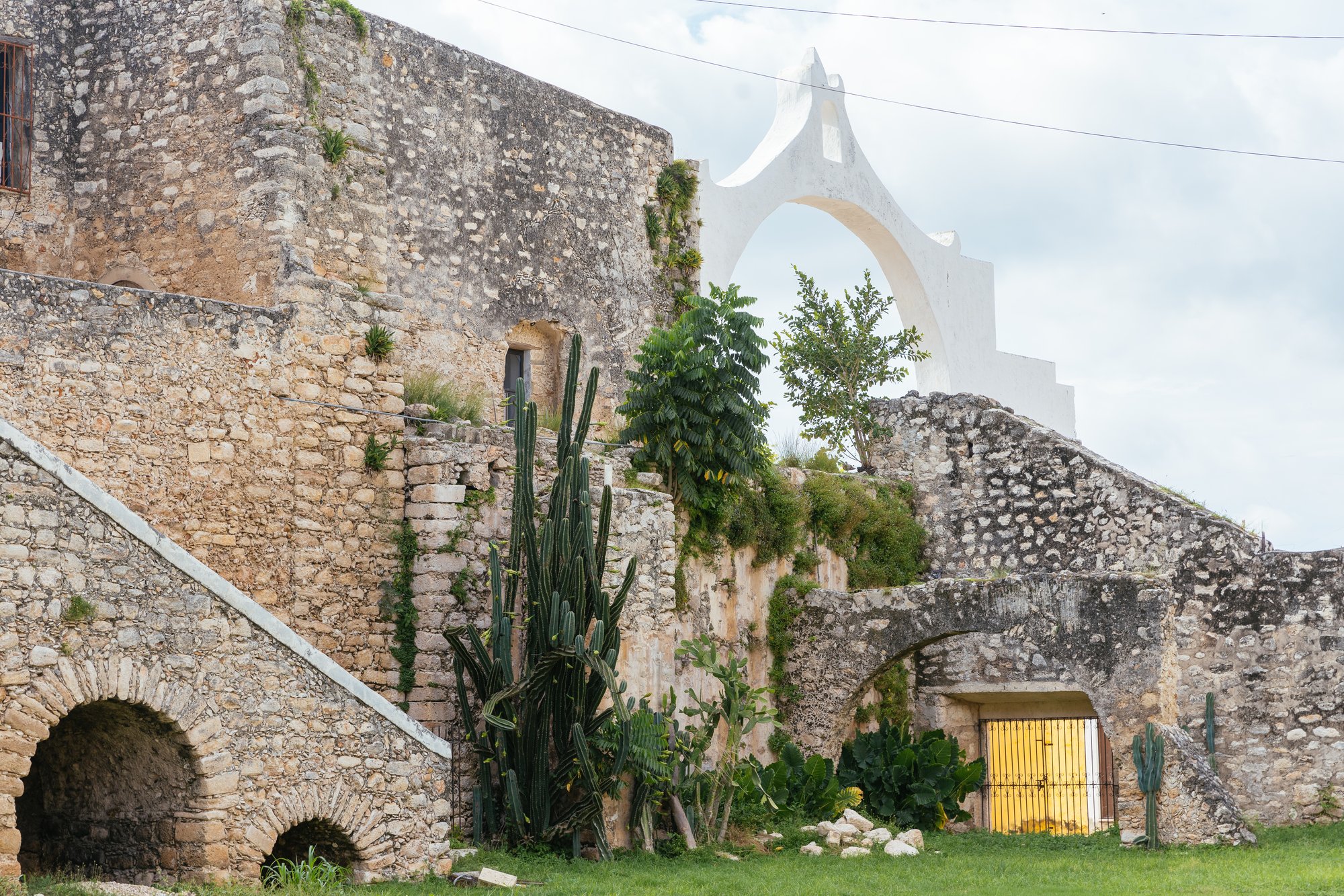 The rear side of the San Antonio de Padua Convent.