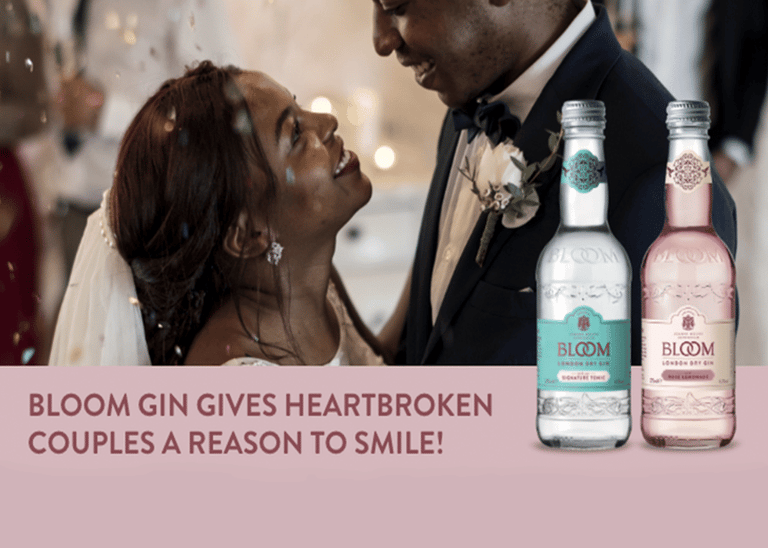 Read more about the article Wedding been postponed? BLOOM Gin is here for you!